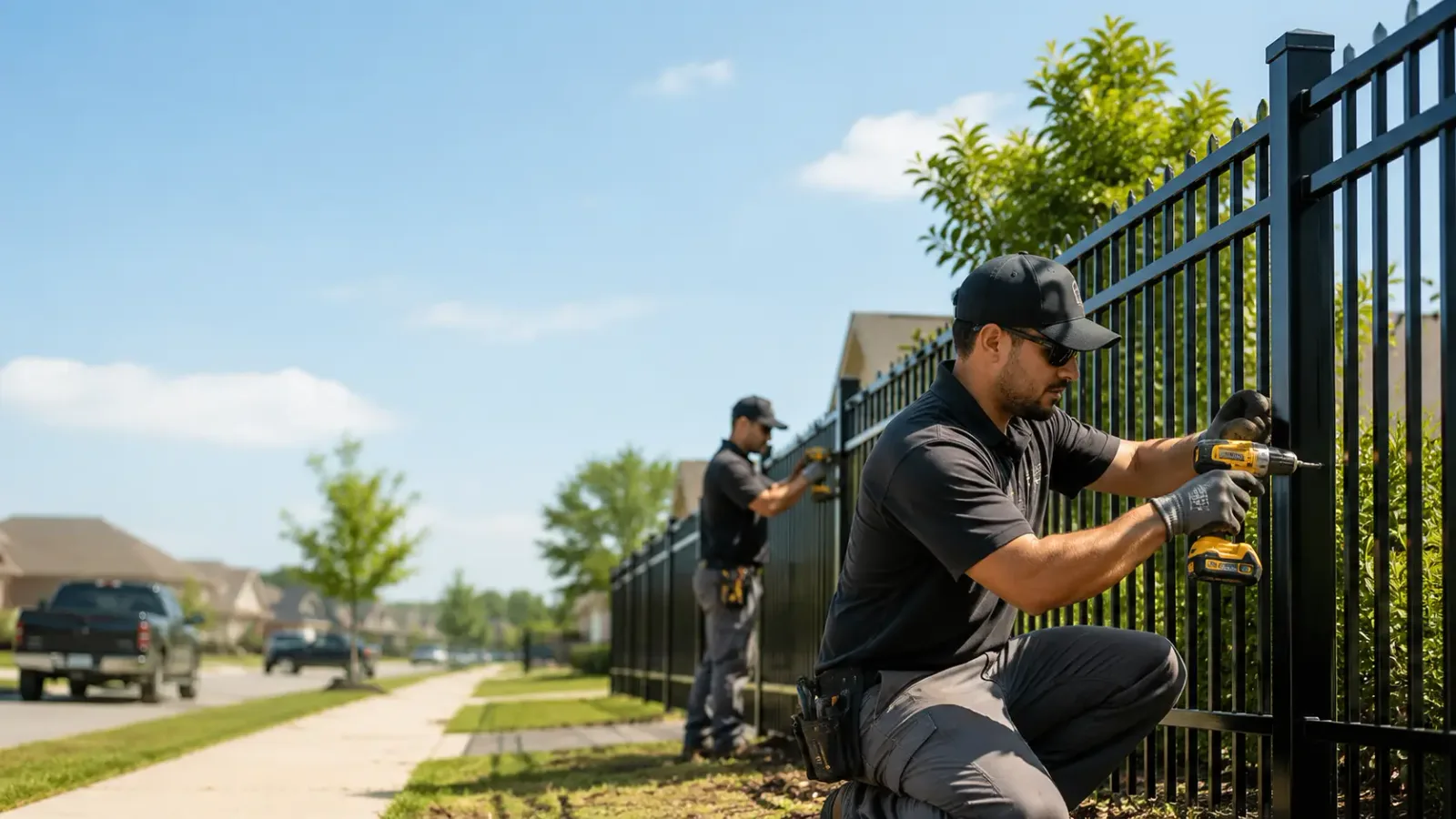 Metal Fence Installation in Garvin, OK